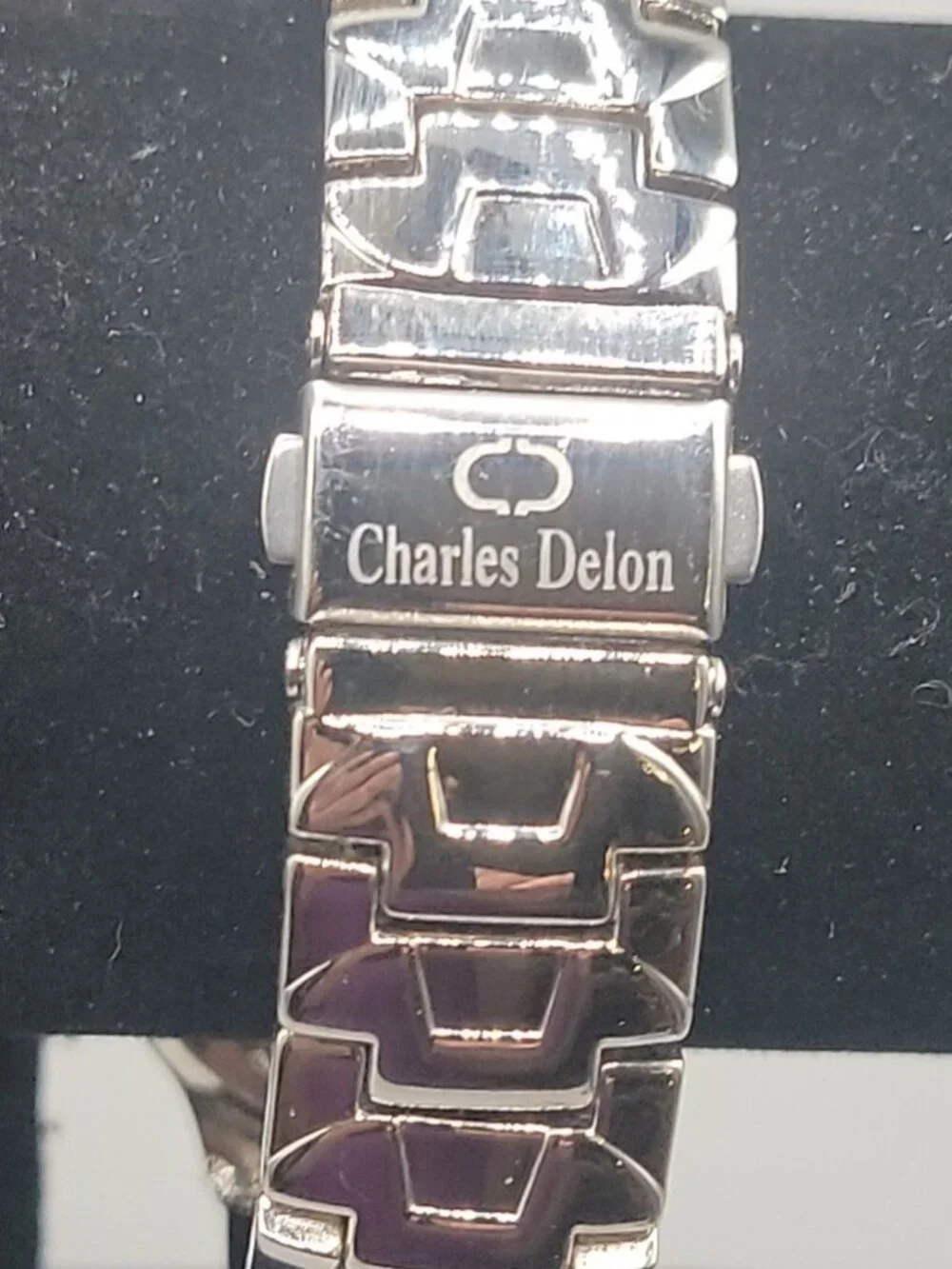 Vintage Charles Delon Executive Mens Quartz Watch 7.75